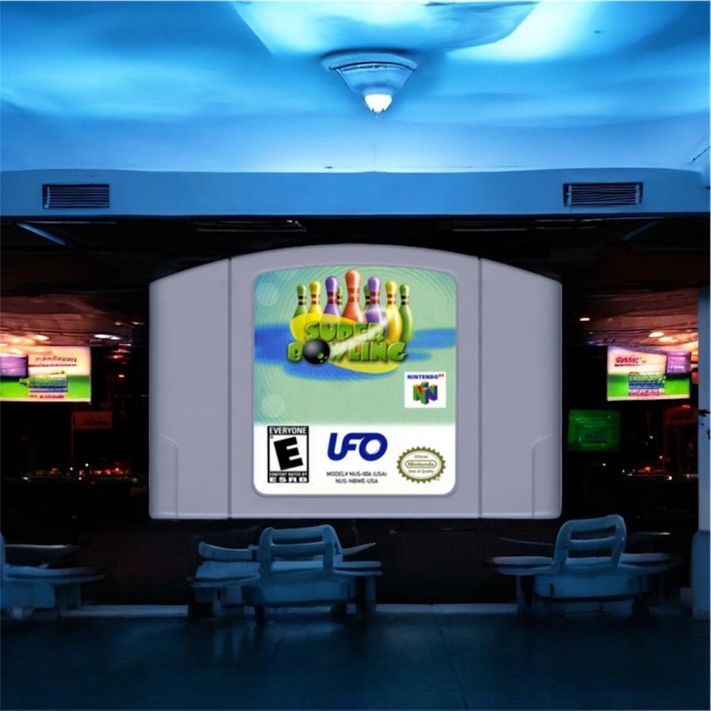 Super Bowling Game Cartridge - Gray